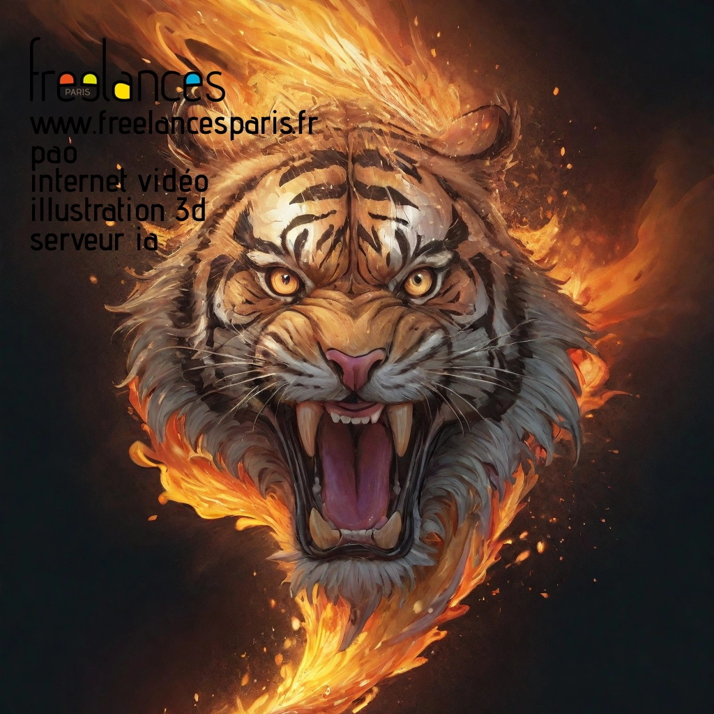 Pao mise en page internet vidéo illustration 3d serveur IA générative AI freelance paris studio de création magazines lu4q70t0